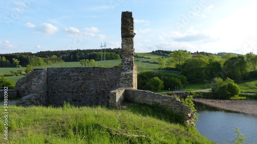 Konstfotografi Burgruine Borotin, Südbömen, Tschechien