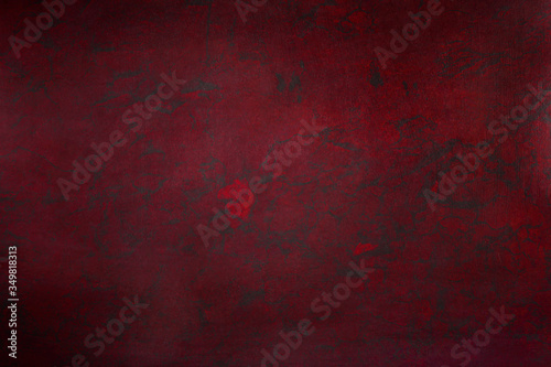 Old  shabby dark red grunge texture. Backgrounds. Textures.