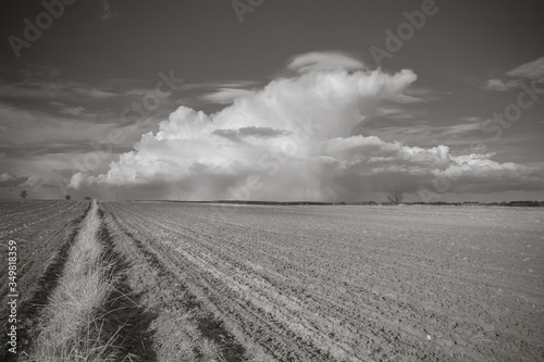 storm clouds over the field © RafalDlugosz
