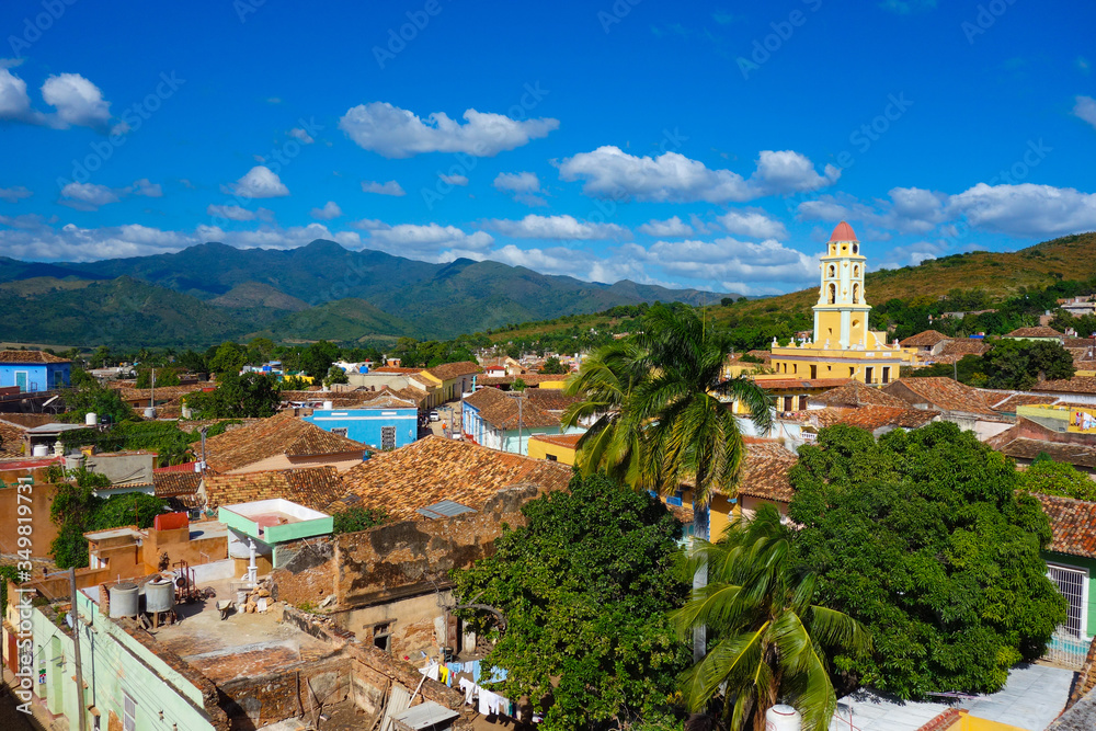 Blick über die Altstadt von Trinidad, Kuba
