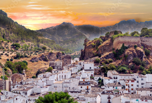 Cazorla village in the mountains of Andalusia in the south of Spain photo