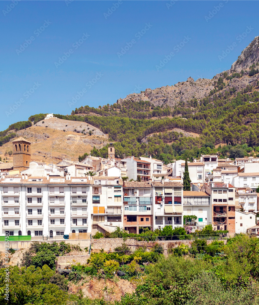 Cazorla village in the mountains of Andalusia in the south of Spain