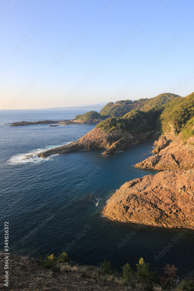 宮崎県日向市　早朝の馬ヶ背