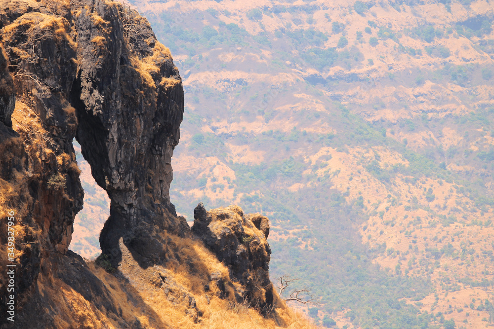 Elephant's head Point in Mahabaleshwar