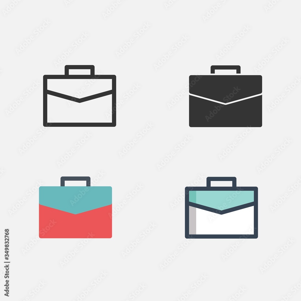 briefcase icon vector illustration design briefcase icon vector illustration design