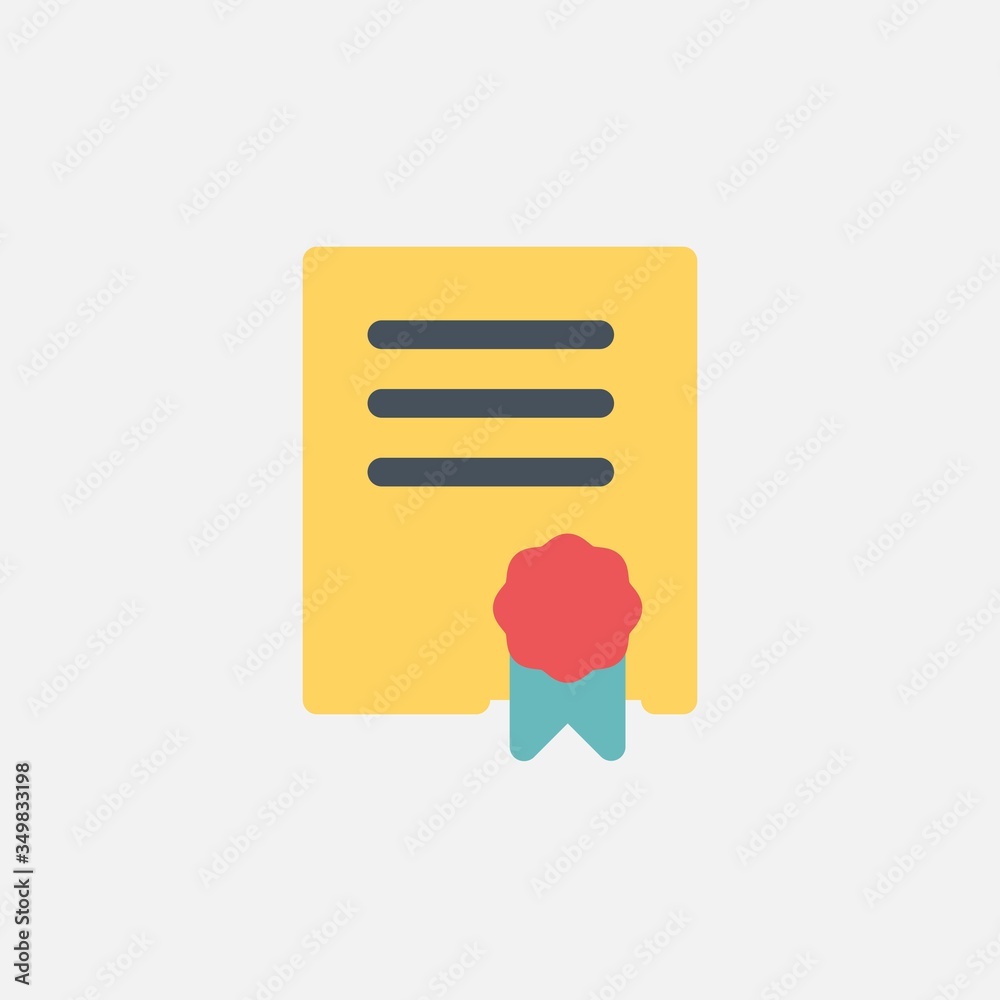 certificate icon vector illustration design certificate icon vector illustration design