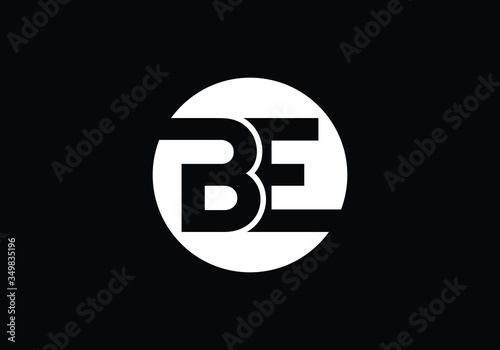 Initial Monogram Letter B E Logo Design Vector Template. Graphic Alphabet Symbol for Corporate Business Identity