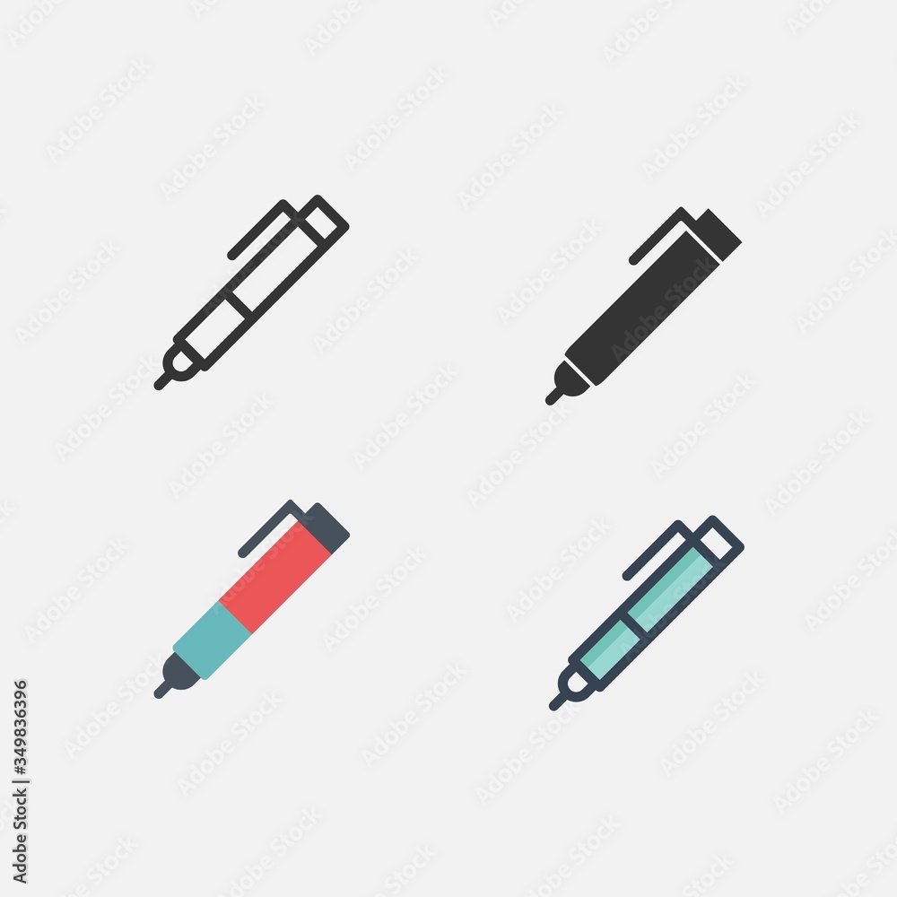 pen icon vector illustration design pen icon vector illustration design