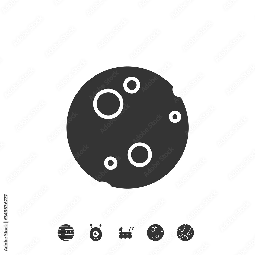 planet icon vector illustration design planet icon vector illustration design