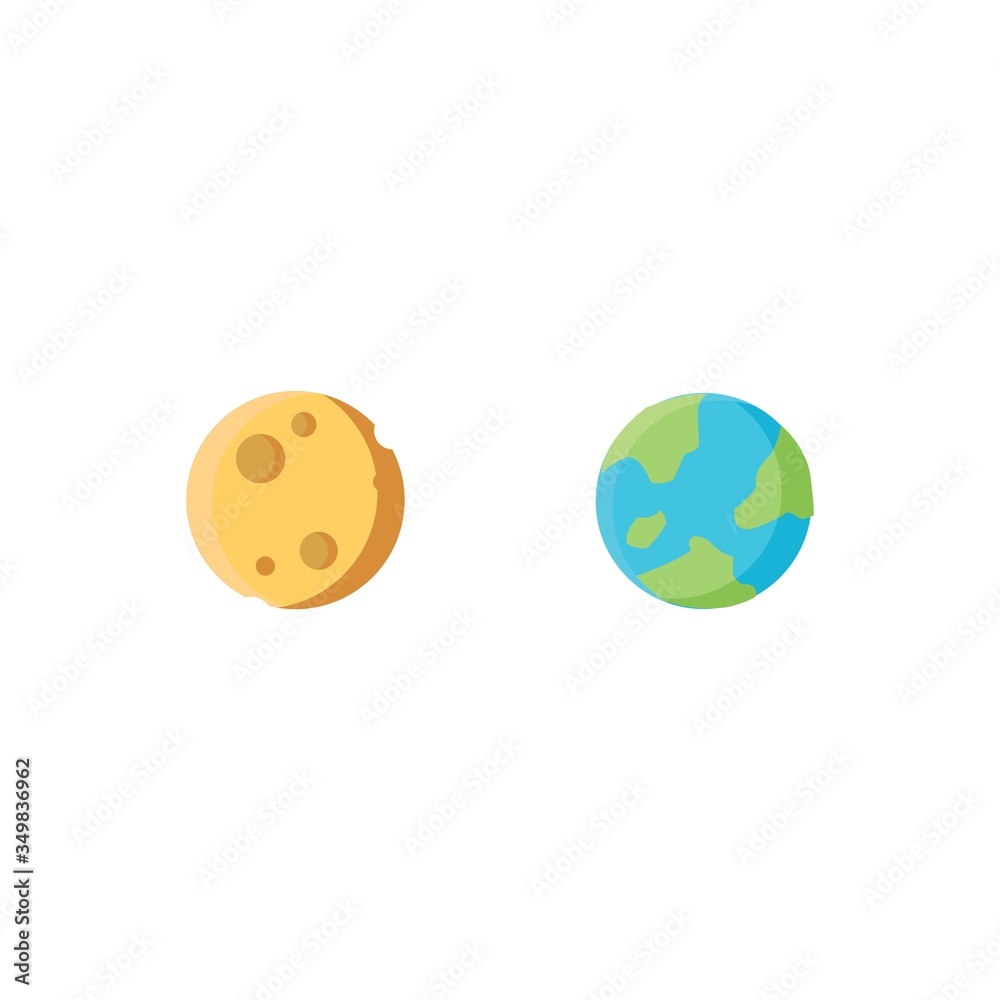 planets saturn jupiter earth mars mercury icon vector illustration design planets saturn jupiter earth mars mercury icon vector illustration design