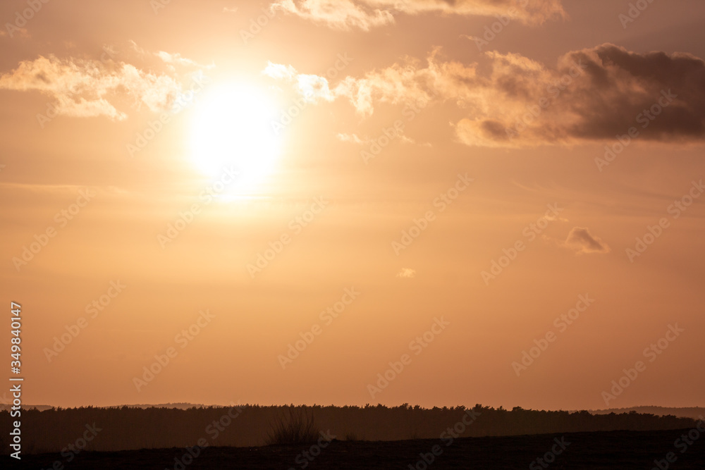 Sonnenuntergang auf dem Drachenberg Sonnenuntergang auf dem Drachenberg