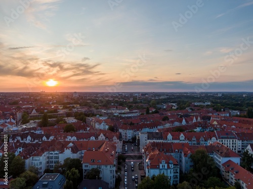 Sunset over Hannover List