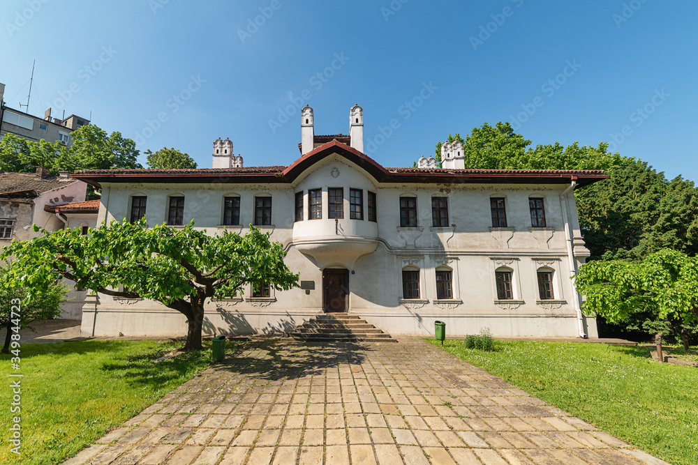 Belgrade, Serbia - may 16,2020: Princess Ljubica's Residence (Serbian: Konak knjeginje Ljubice) is a palace located in Belgrade, the capital of Serbia. This palace was used for living until 1829.