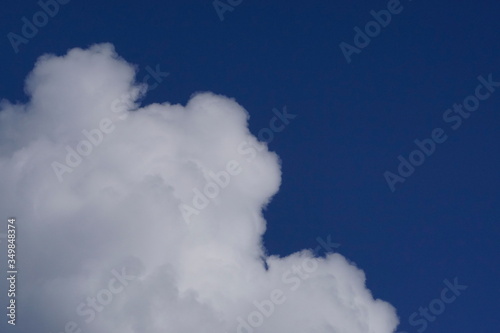 Clouds on blue sky for background concept