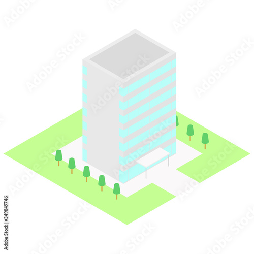 ビル　アイソメトリック