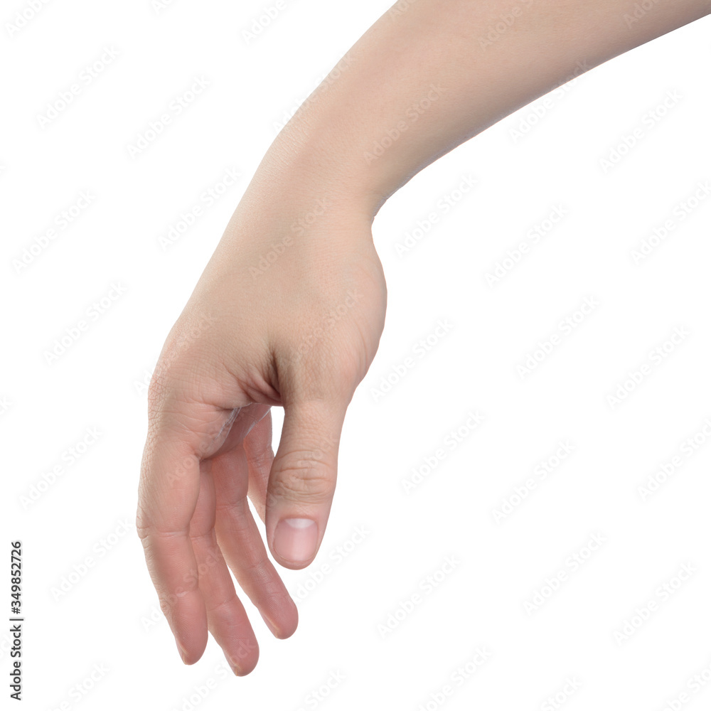 male hand sign, isolated with clipping path on white background
male hand sign, isolated with clipping path on white background
