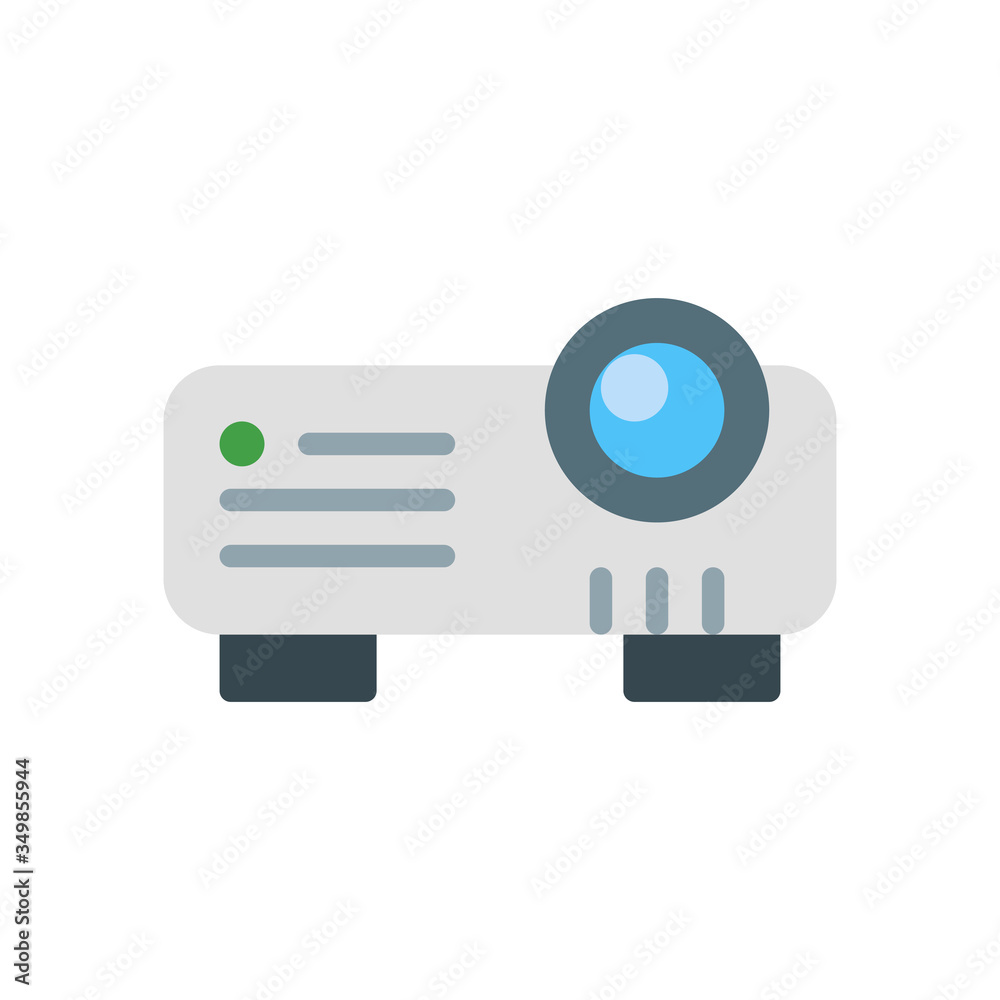projector flat icon