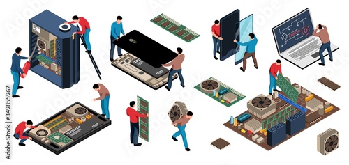 Electronic Repairs Isometric Set