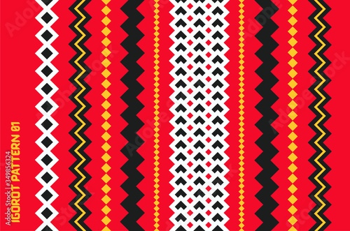 Iggorot Philippine Ethnic Group Pattern