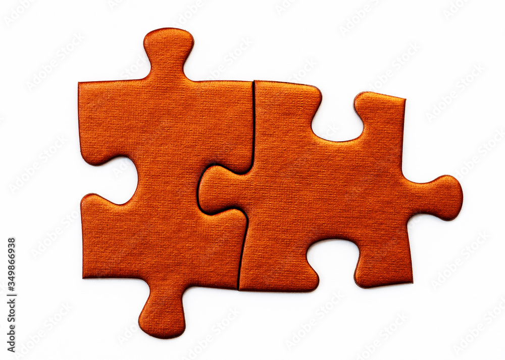 Obraz premium Puzzlestücke zusammengefügt