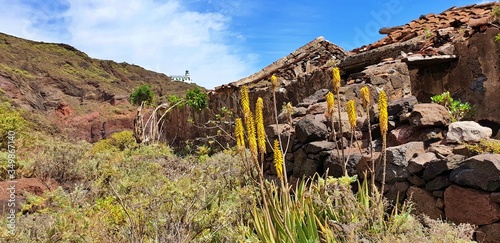 Lighthouse and ruin