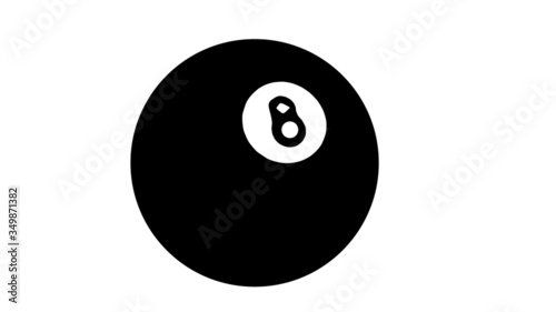 8 ball. Use for games, web, etc.