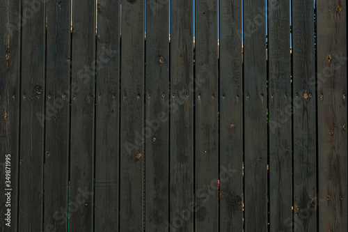 Dark brown wooden fence background