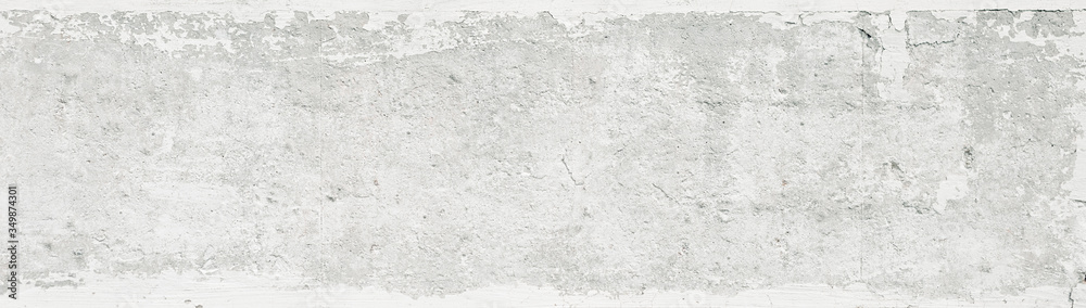 Fototapeta premium Light gray or white concrete wall texture background