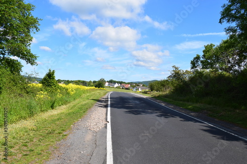 Blick über ein Eifeldorf, Obermendig photo