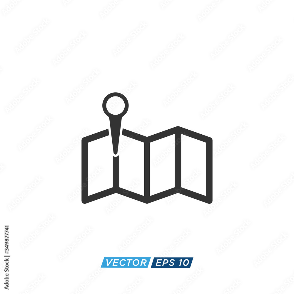 Pin Location Icon Design Vector Pin Location Icon Design Vector
