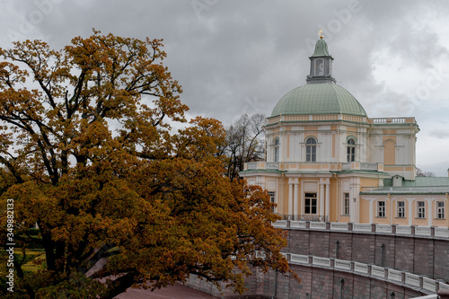 Oranienbaum is Russian royal residence not far from Saint Petersburg, Russia