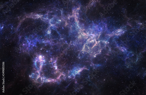 Fototapeta Naklejka Na Ścianę i Meble -  Deep space nebula