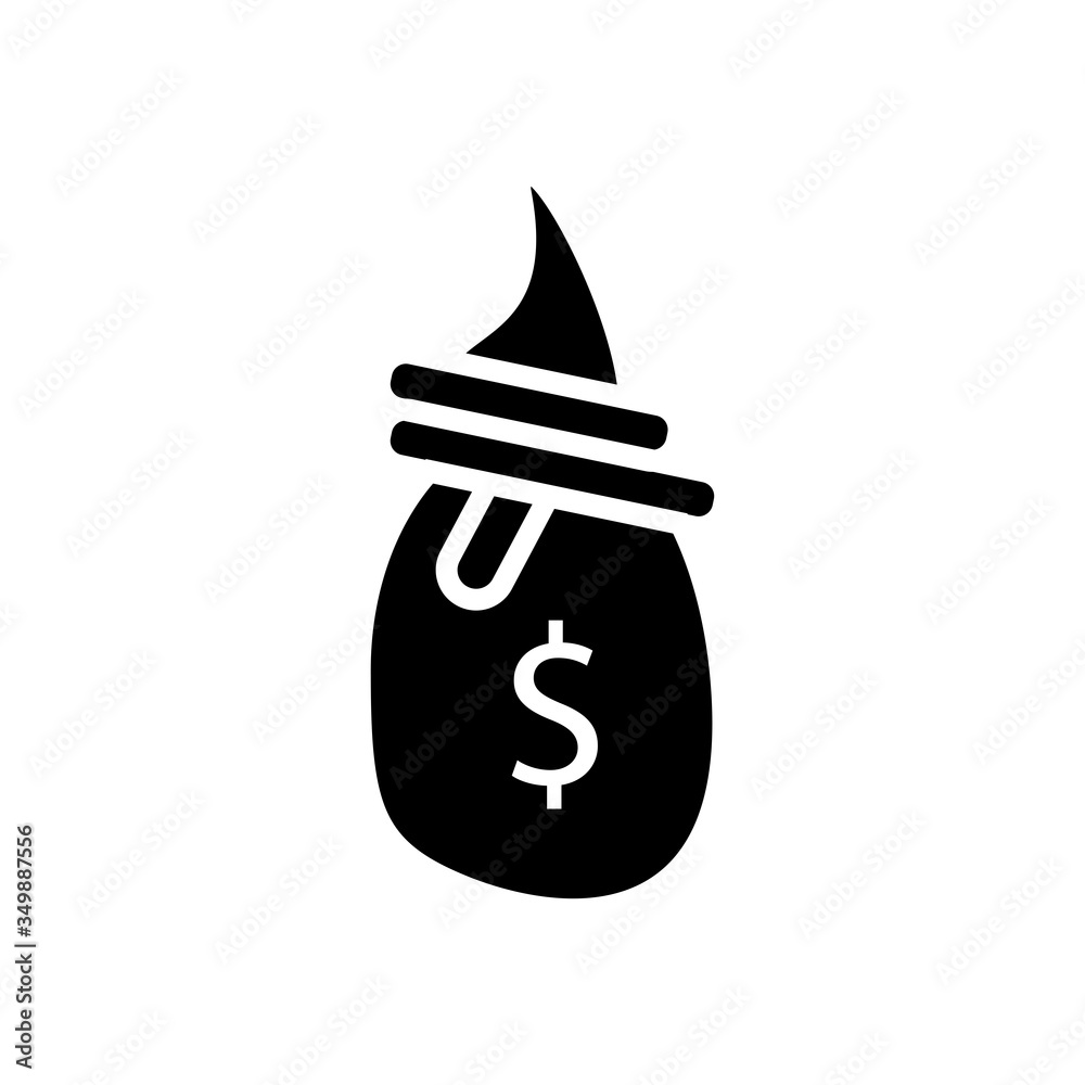 money bag icon vector design template money bag icon vector design template