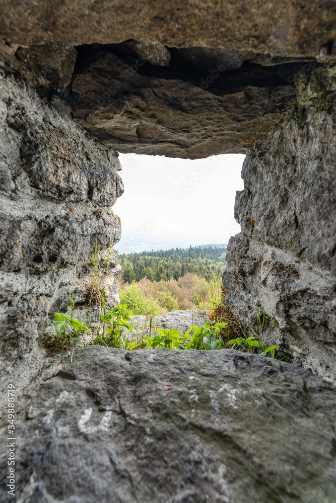 Wandern zum Turm am Hirschenstein im Bayerischen Wald