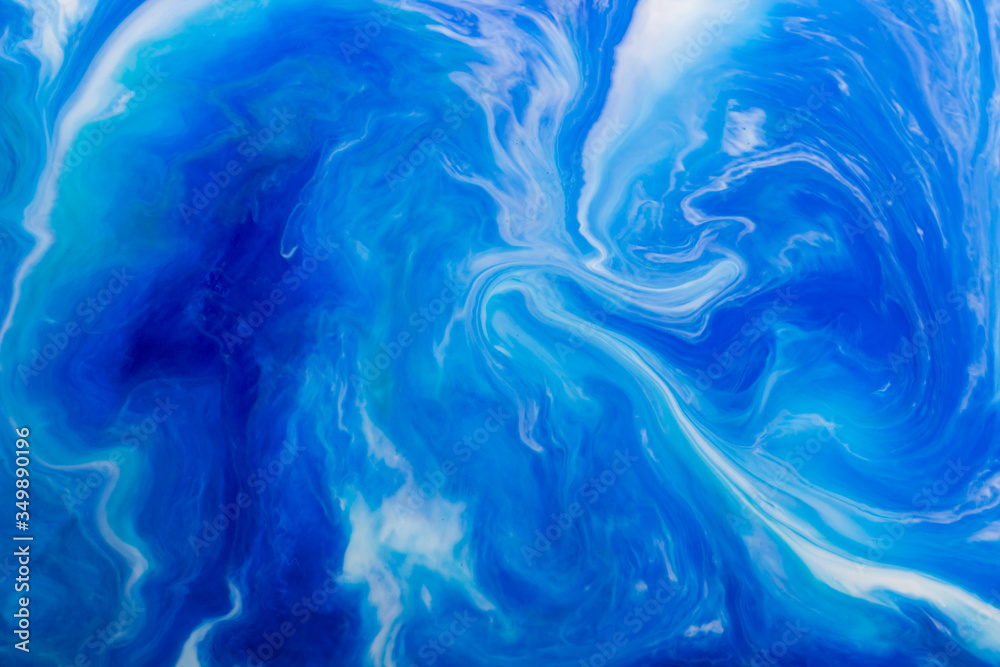 Abstract blue and white paint background. Abstract blue and white paint background.