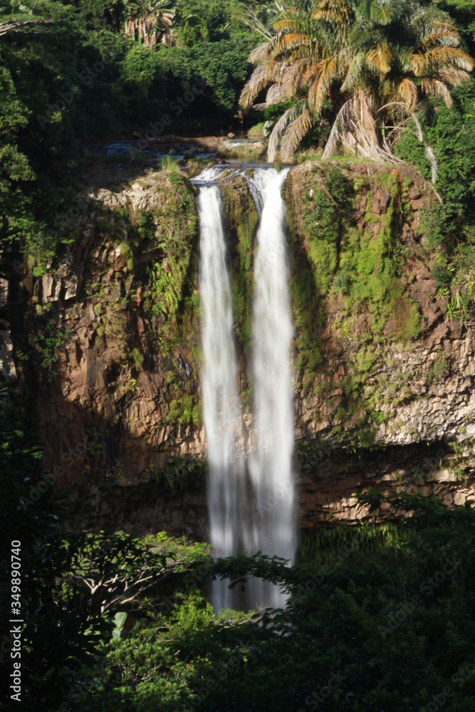 Fototapeta premium Chamarel Waterfall in Mauritius