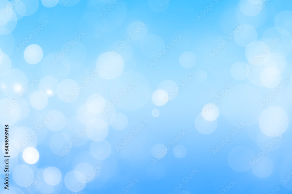 Blue bokeh defocus glitter blur background. Bokeh abstract background. Blue bokeh defocus glitter blur background. Bokeh abstract background.