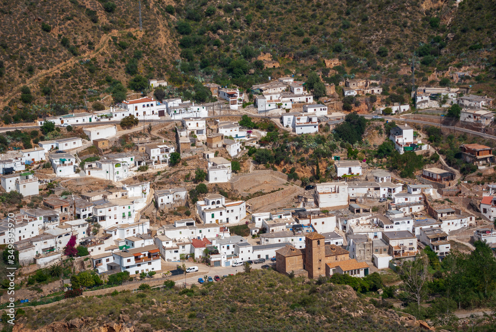 Darrical, small town of La Alpujarra in southern Spain