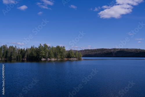 Beautiful lake on a sunny spring day © Joe