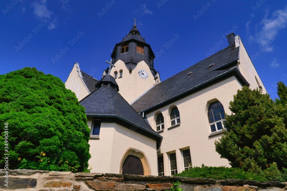 Sankt-Trinitatis-Kirche in Wiesa im Erzgebirge