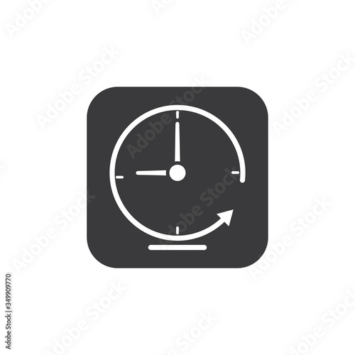 Time vector icon , 24 Hour icon vector illustration design template