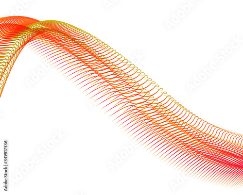 Abstract background blend wave line design for Wallpaper, Banner, Background, Card, Book Illustration, landing page