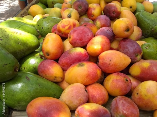 fruits on market