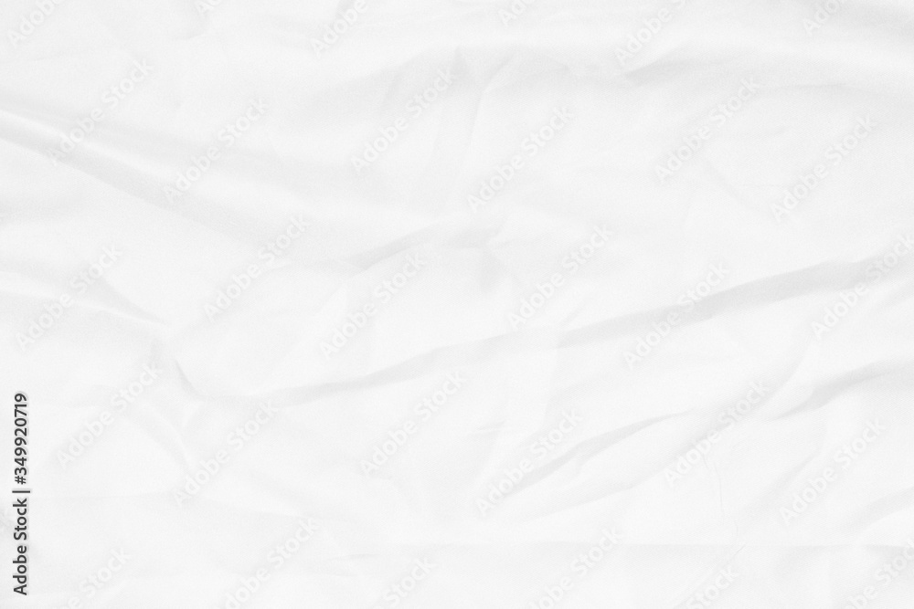 close up abstract white fabric texture background,crumpled or liquid wave fabric background,elegant wallpaper design