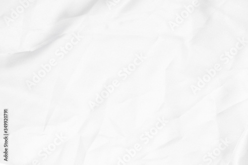 close up abstract white fabric texture background,crumpled or liquid wave fabric background,elegant wallpaper design