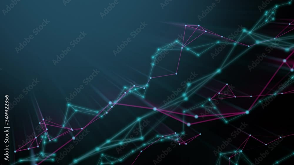 Blue Technology Abstract Background Particle. Blue Technology Abstract Background Particle.