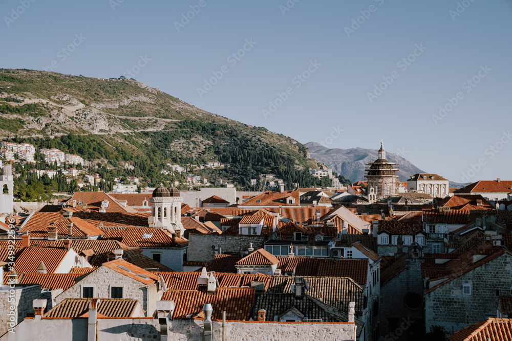 view of the city of dubrovnik