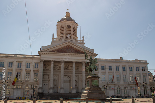 Royal square/Place Royale/Koningsplein in Brussels, Belgium