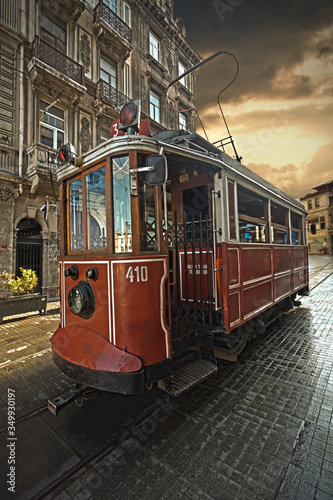 Beyoglu tram, Beyoglu/Istanbul/Turkey 