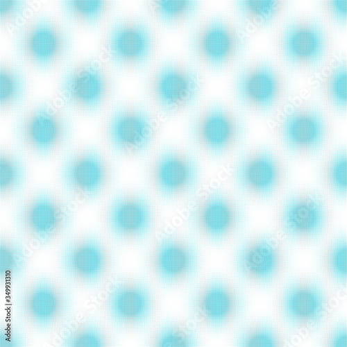 Seamless halftone Pattern. ...